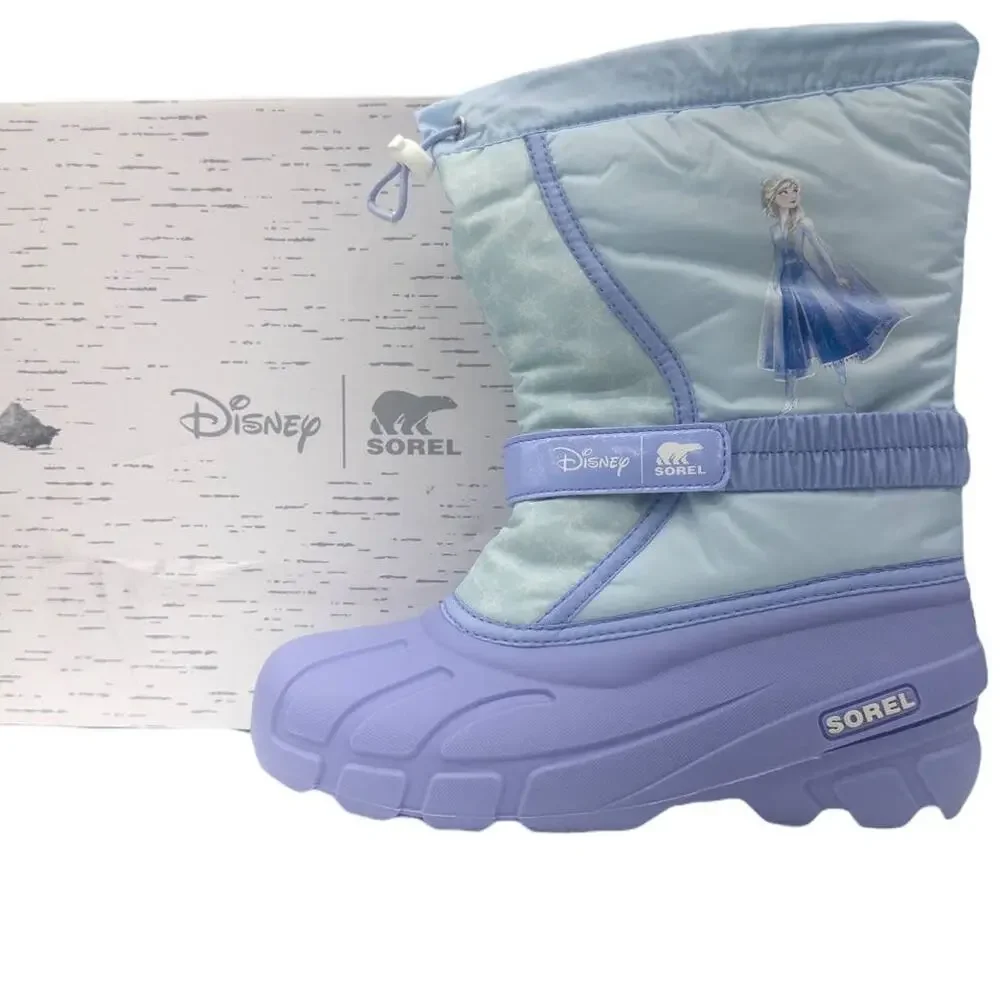 Sorel Disney Frozen 2 Kids Elsa Flurry Waterproof Winter Snow Boots  Youth 7